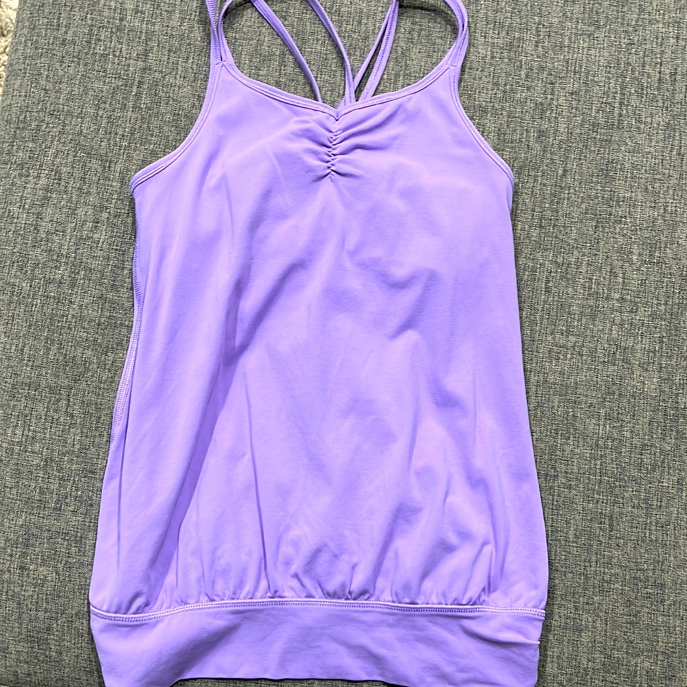 Ivivva tank purple girls sz 12